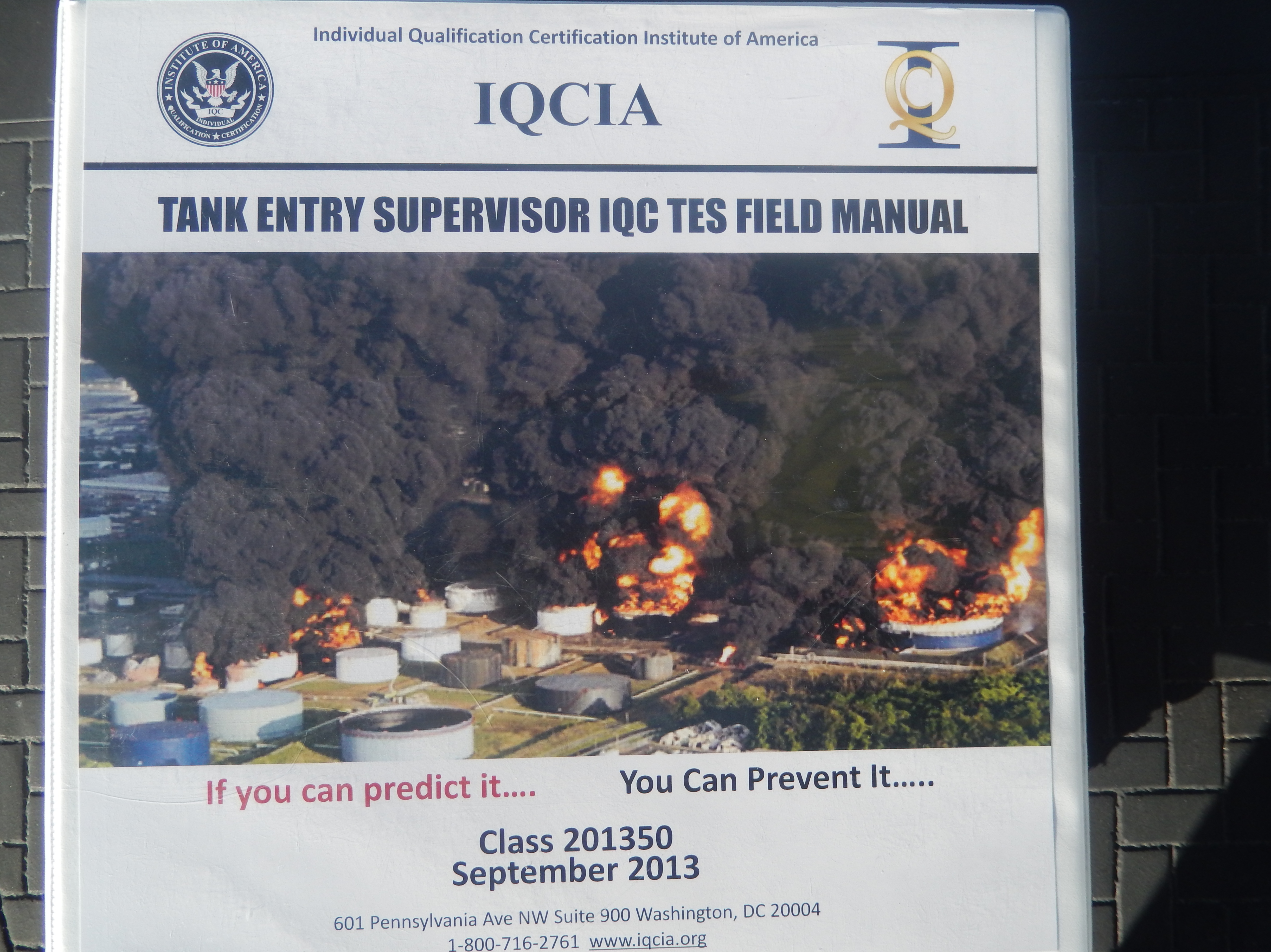 IQCIA Members IQC TES Field Manual